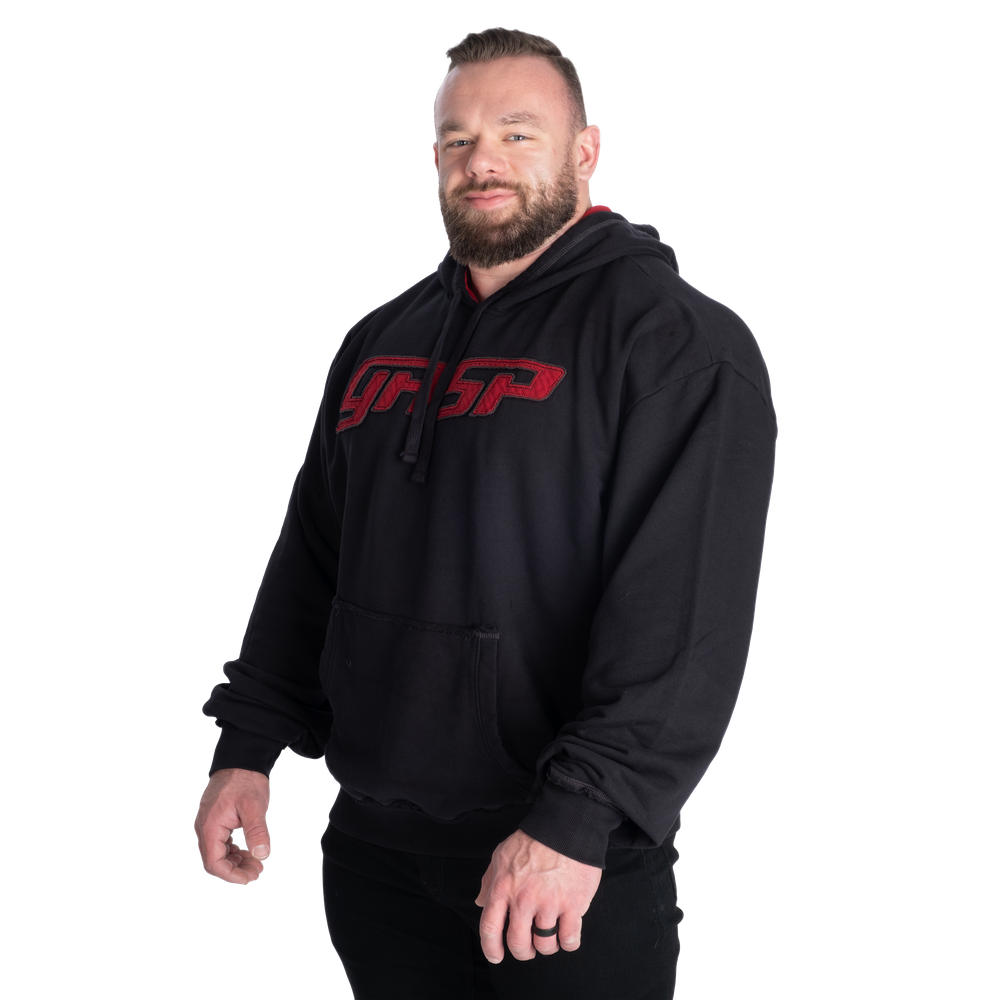Gasp Hood Sweater - Black/Red - imagem 3
