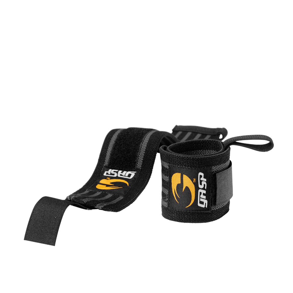 Hardcore Wrist Wraps - Black/Grey - imagem 1