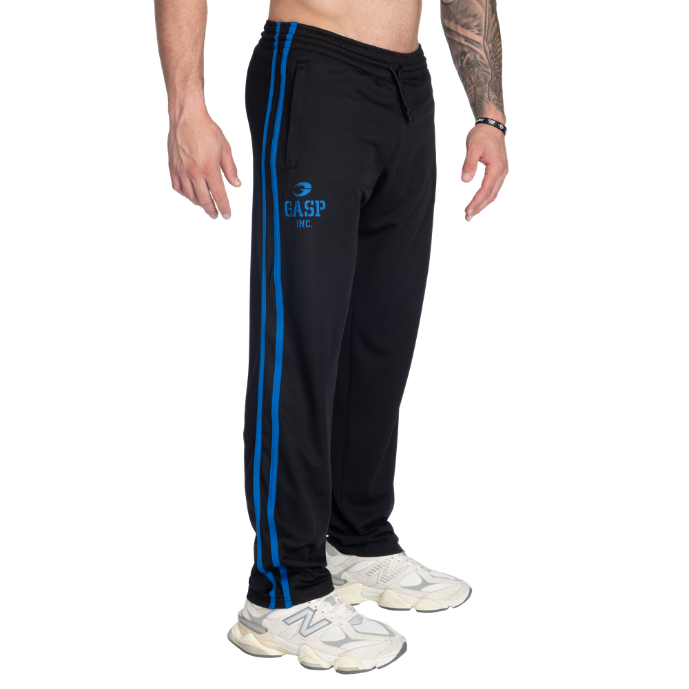 2 Stripe Standard Mesh Pant - Black/Blue - imagem 1