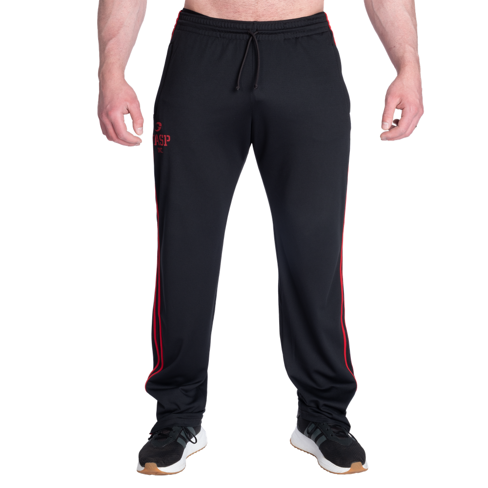 2 Stripe Standard Mesh Pant - Black/Red - imagem 3
