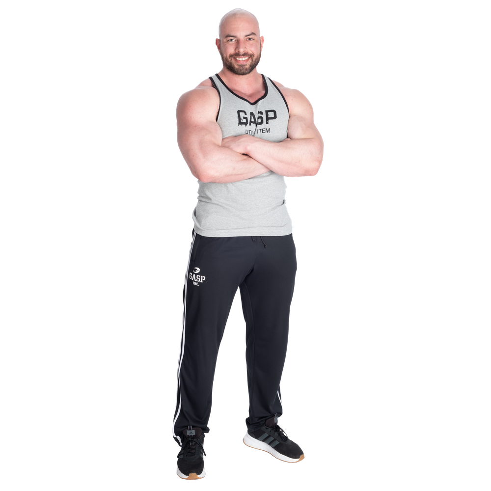 2 Stripe Standard Mesh Pant - Black/White - imagem 5