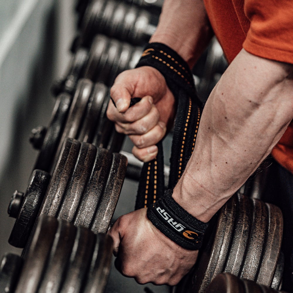 GASP Lifting straps - Black - imagem 1