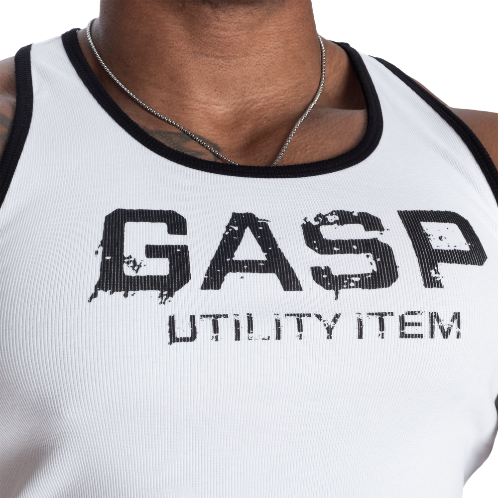 Ribbed T-back - White - imagem 4