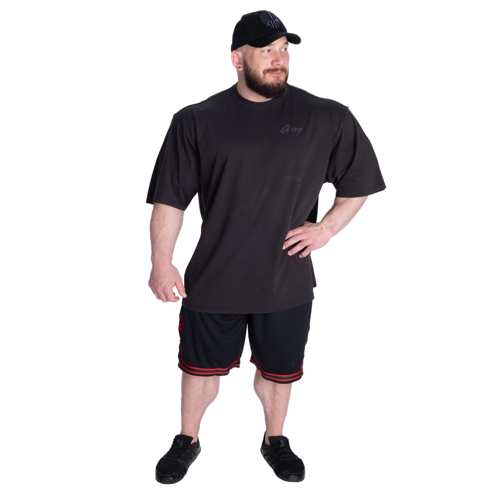 Basketball Iron Shorts 11.5” - Black/Red - imagem 6
