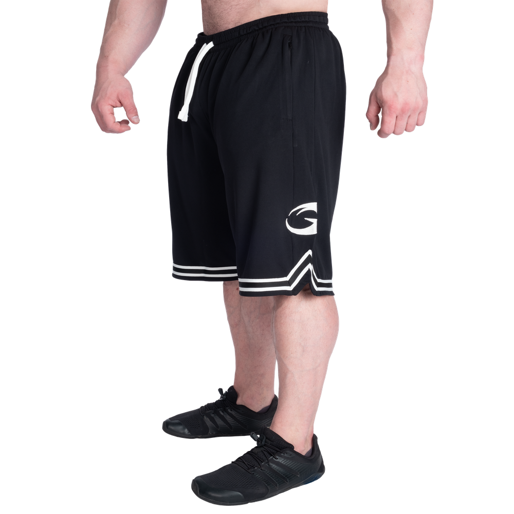 Basketball Iron Shorts 11.5” - Black/White - imagem 1