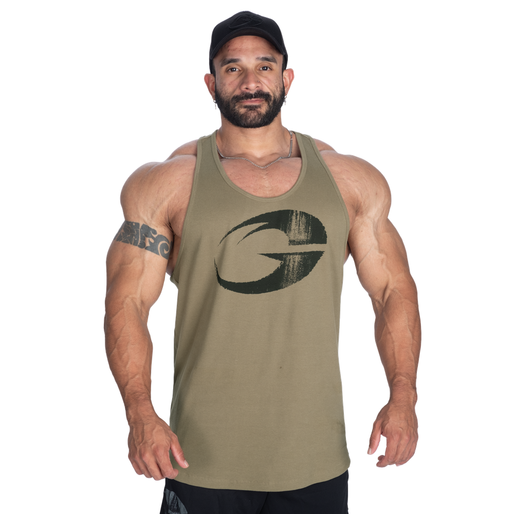 Gasp Rib Essential T-Back - Washed Green - imagem 1