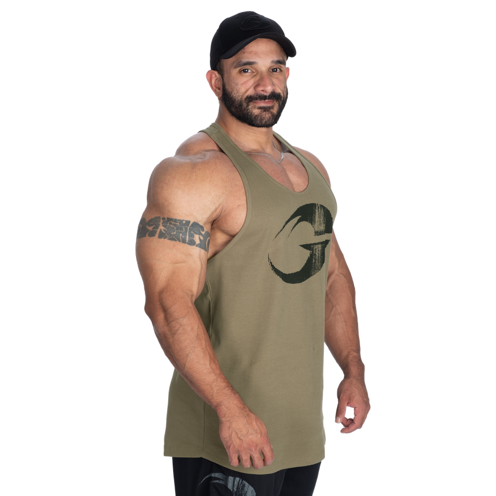 Gasp Rib Essential T-Back - Washed Green - imagem 3
