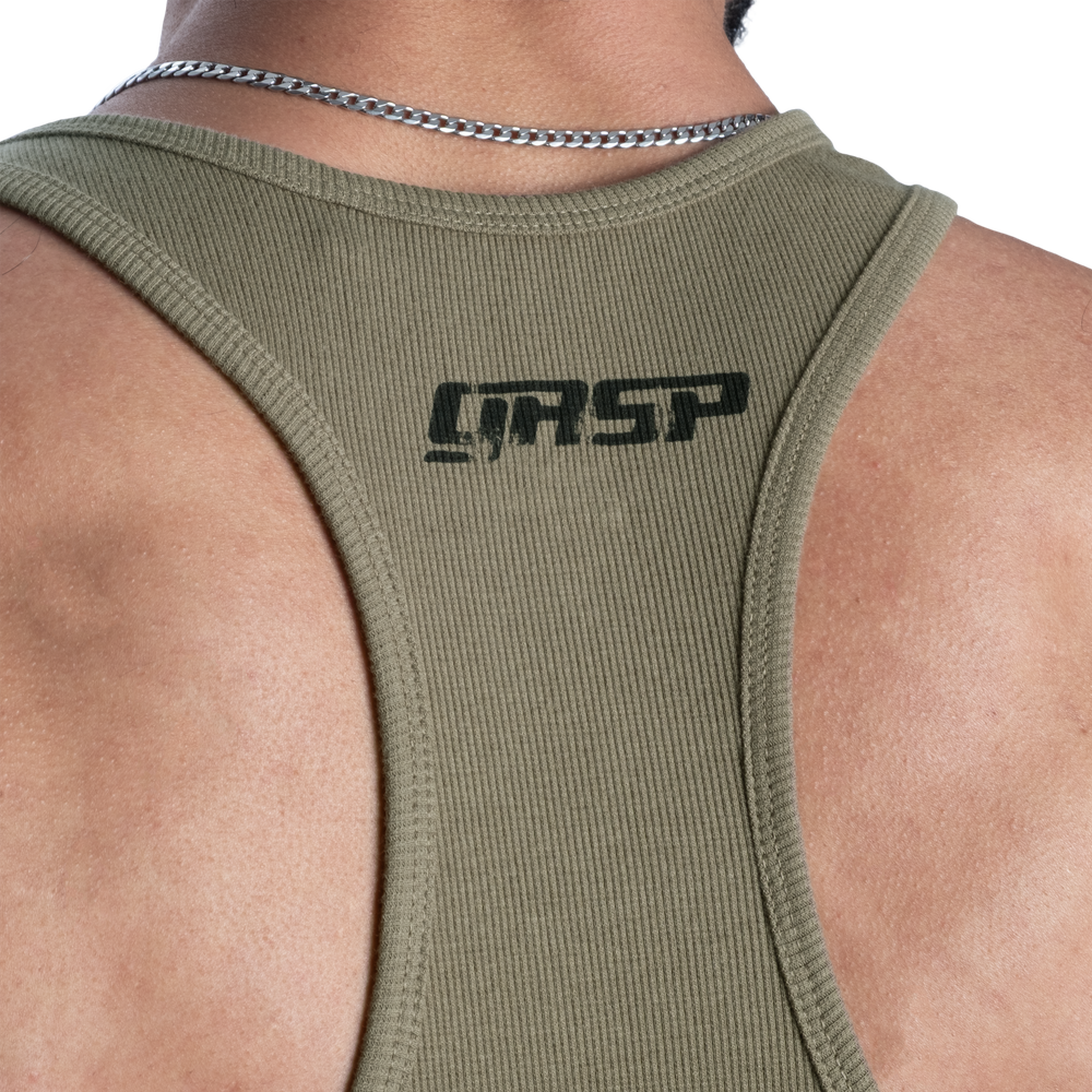 Gasp Rib Essential T-Back - Washed Green - imagem 5