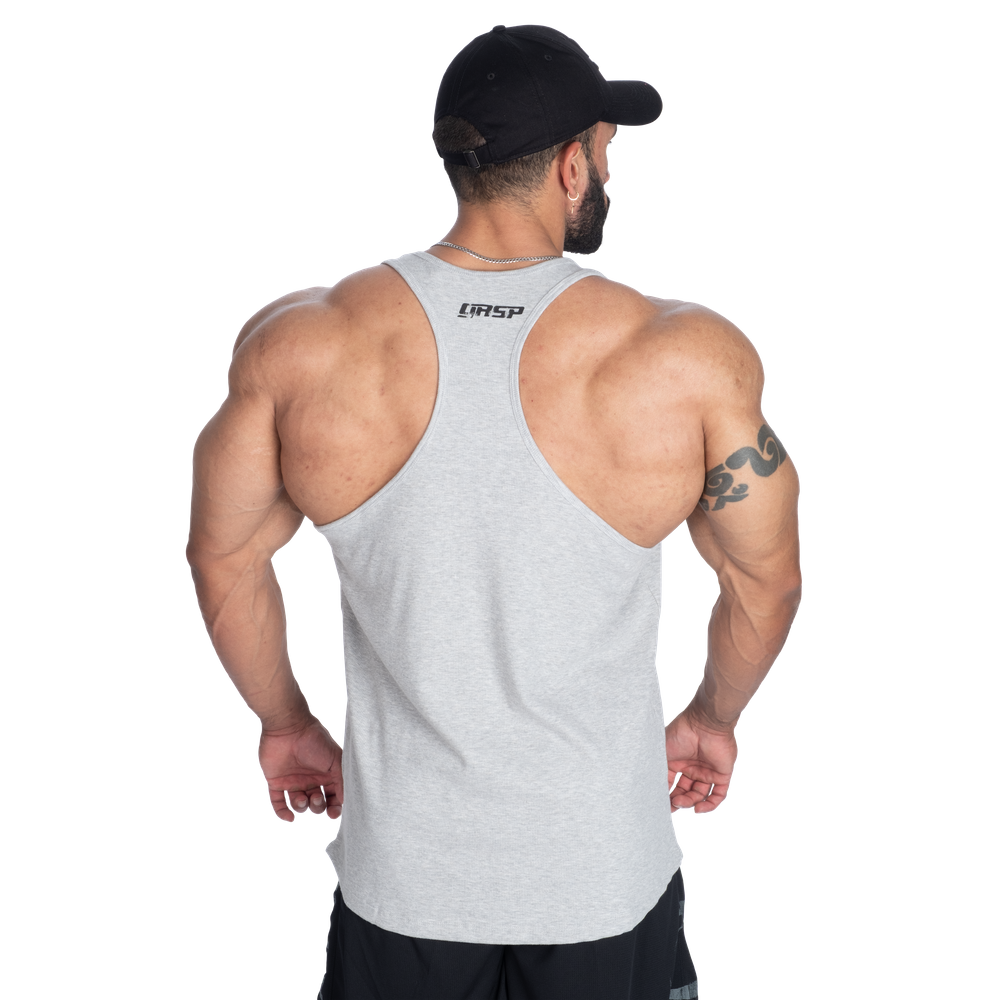 Gasp Rib Essential T-Back - Grey Melange - imagem 3