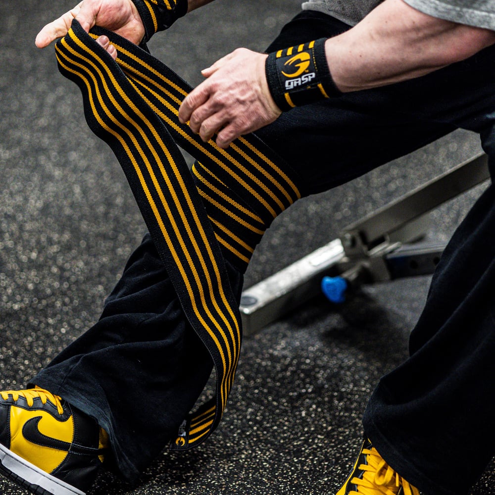 Knee wraps - Black/Flame - imagem 1