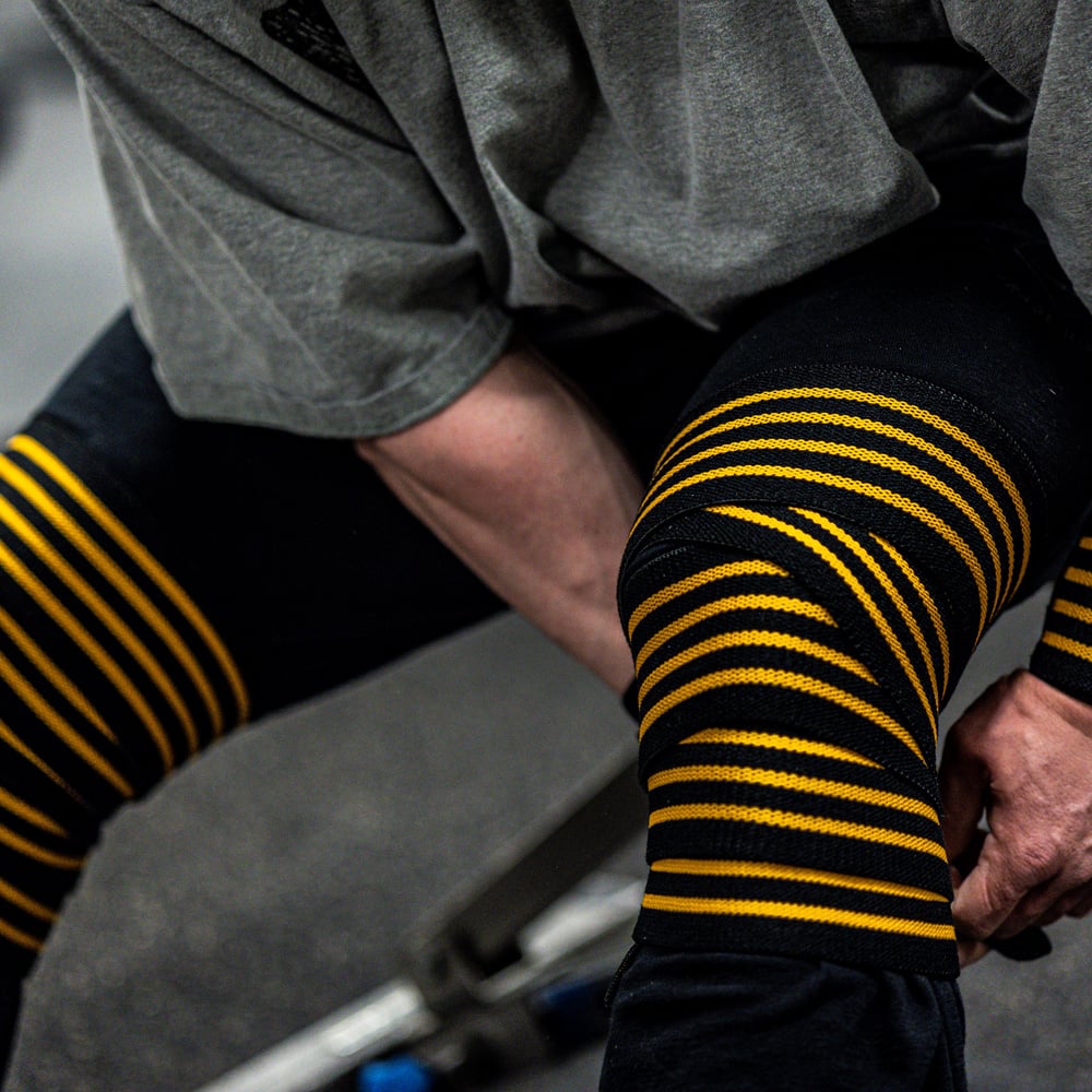 Knee wraps - Black/Flame - imagem 3