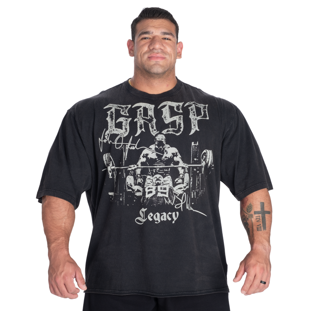 Branch & Johnnie Iron Tee - Washed Black - imagem 1