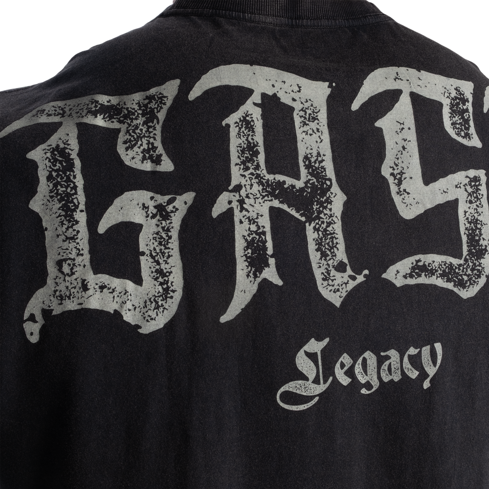 Branch & Johnnie Iron Tee - Washed Black - imagem 5