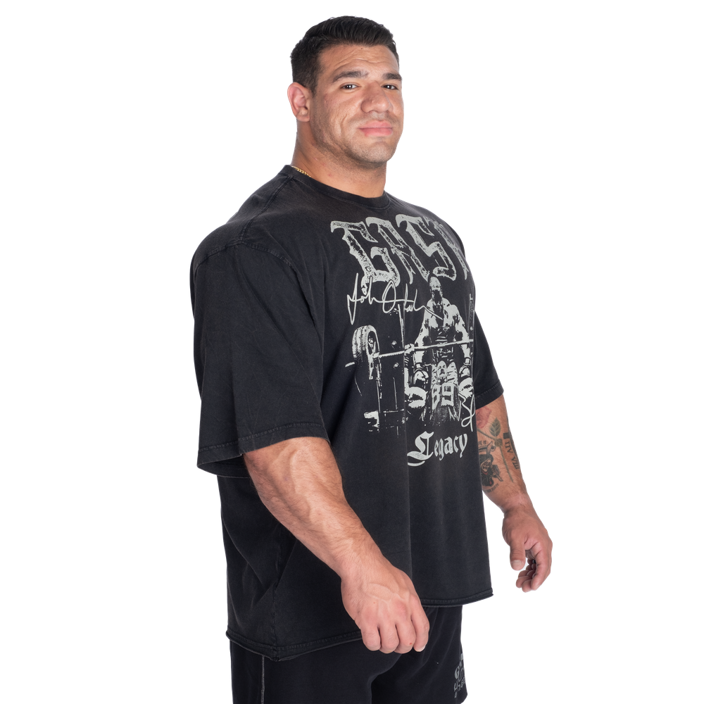 Branch & Johnnie Iron Tee - Washed Black - imagem 3