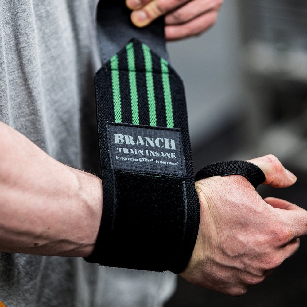 BRANCH 18"wrist wrap - Black - imagem 1