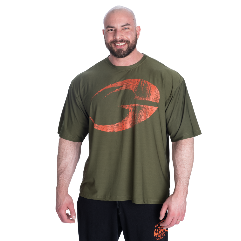 Mesh Iron Tee - Green/Flame - imagem 1