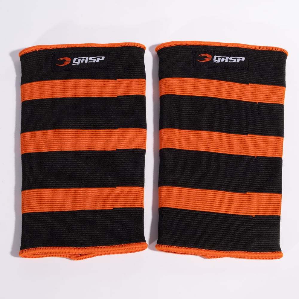 Power elbow sleeves - Black/Flame - imagem 3
