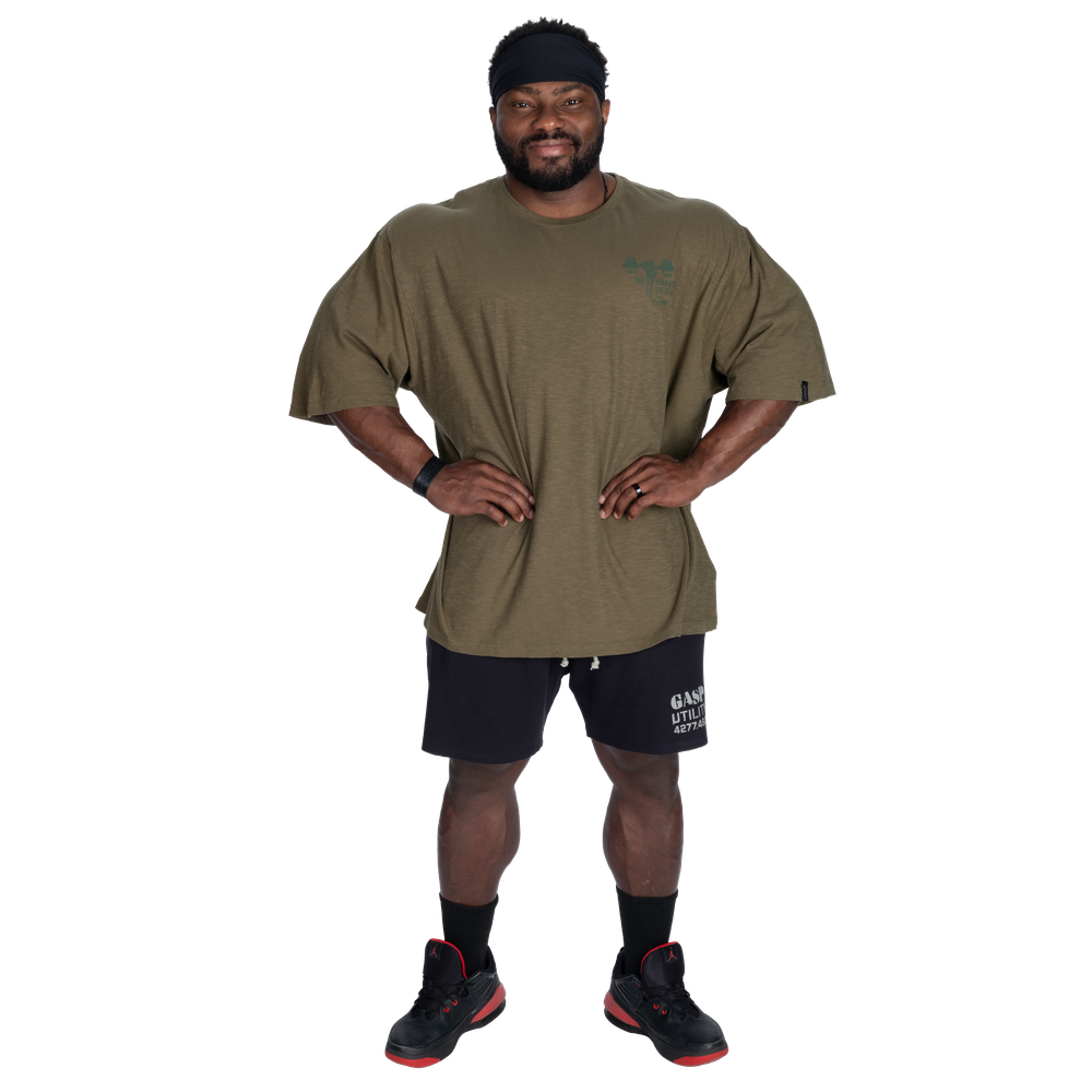 HTK Slub Iron Tee - Washed Green - imagem 7