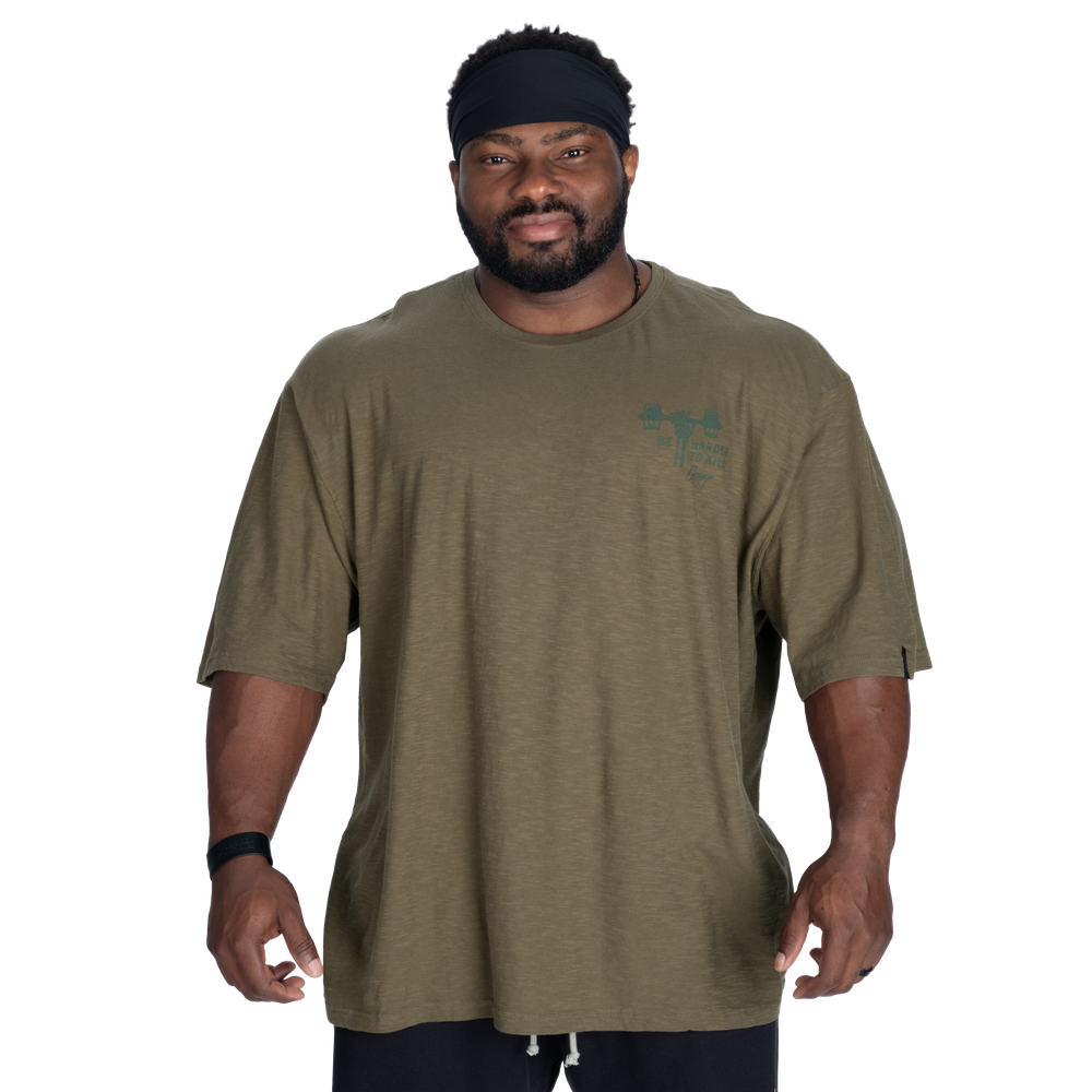HTK Slub Iron Tee - Washed Green - imagem 2