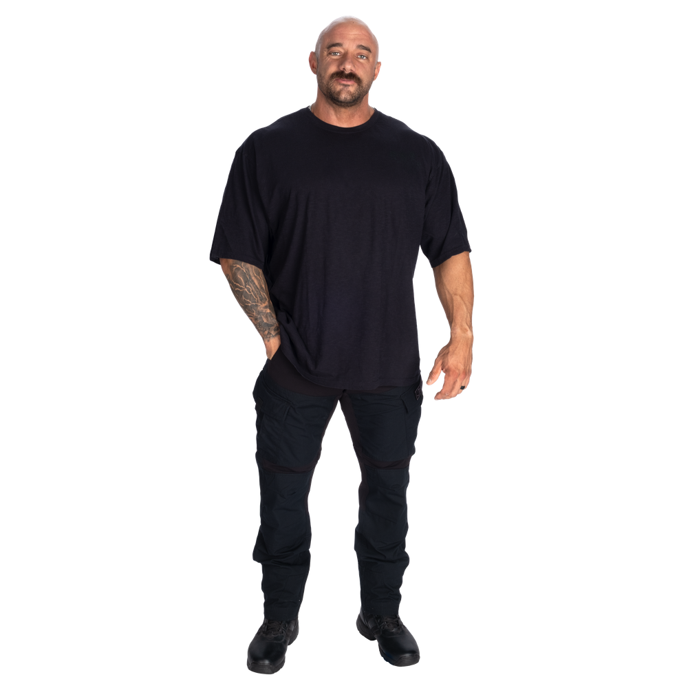 HTK Slub Iron Tee - Washed Black - imagem 7