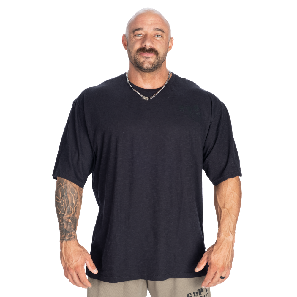 HTK Slub Iron Tee - Washed Black - imagem 2