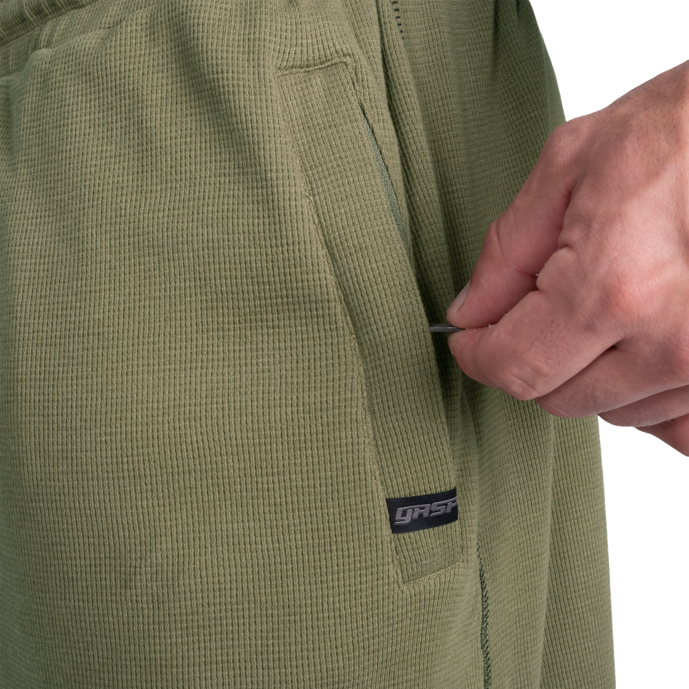 Old School Thermal Pant - Washed Green - imagem 4