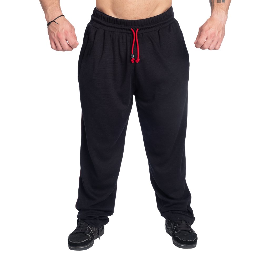 Old School Thermal Pants - Asphalt/Red - imagem 3
