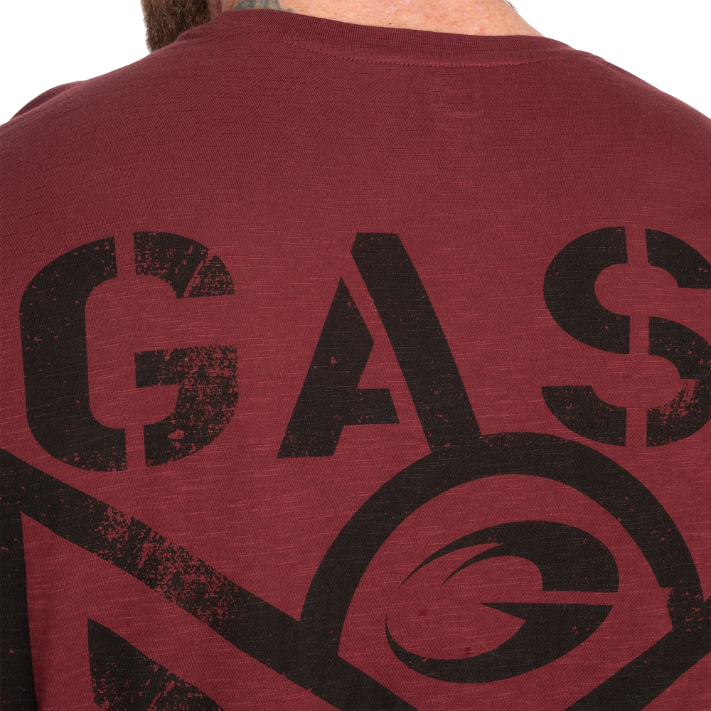 Slub Iron Tee - Washed Maroon - imagem 5