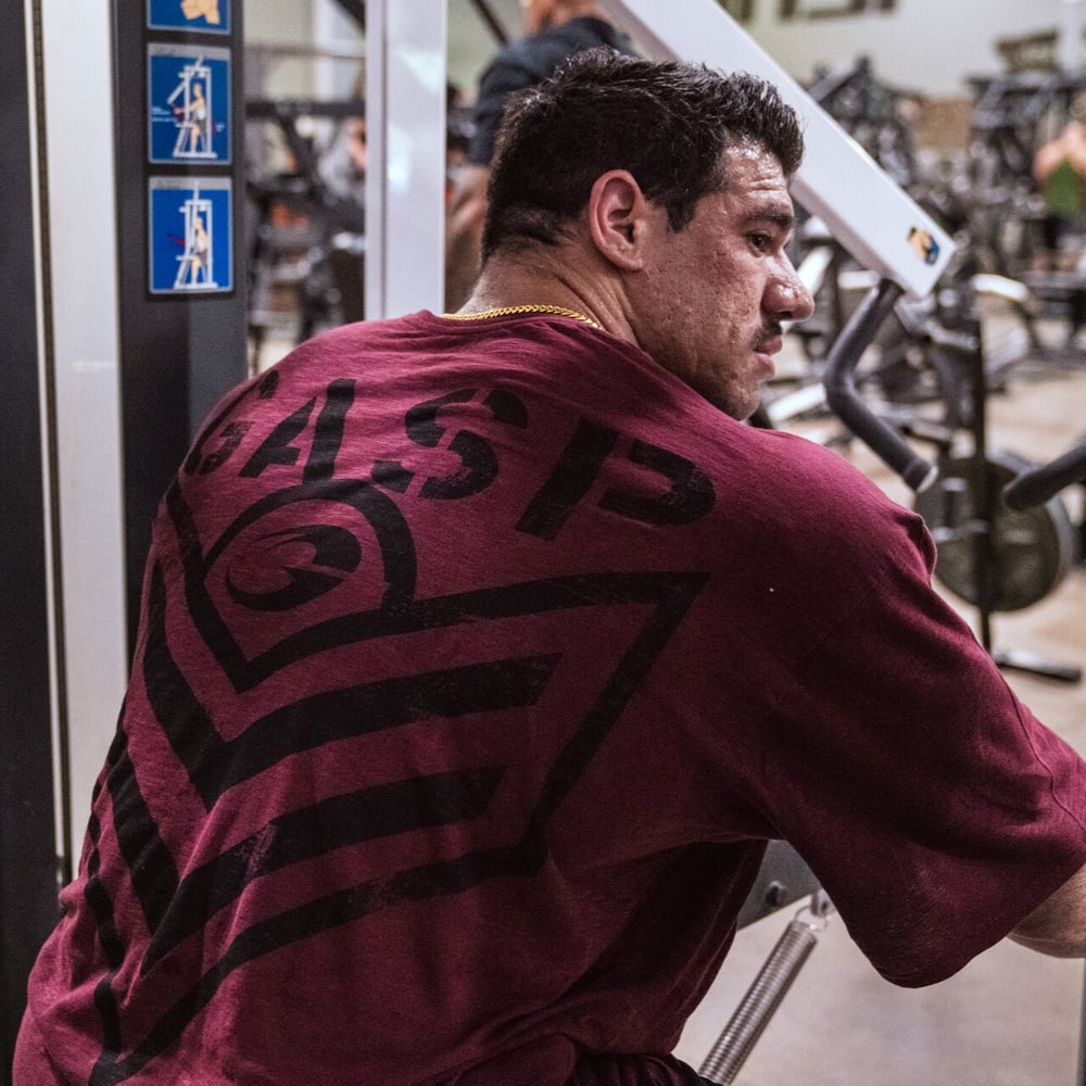 Slub Iron Tee - Washed Maroon - imagem 1