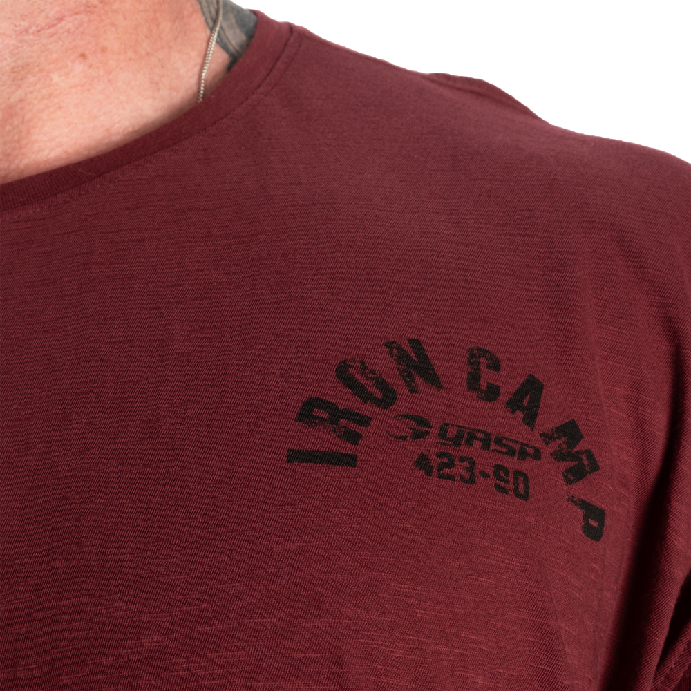 Slub Iron Tee - Washed Maroon - imagem 3