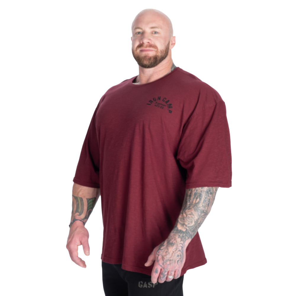 Slub Iron Tee - Washed Maroon - imagem 2