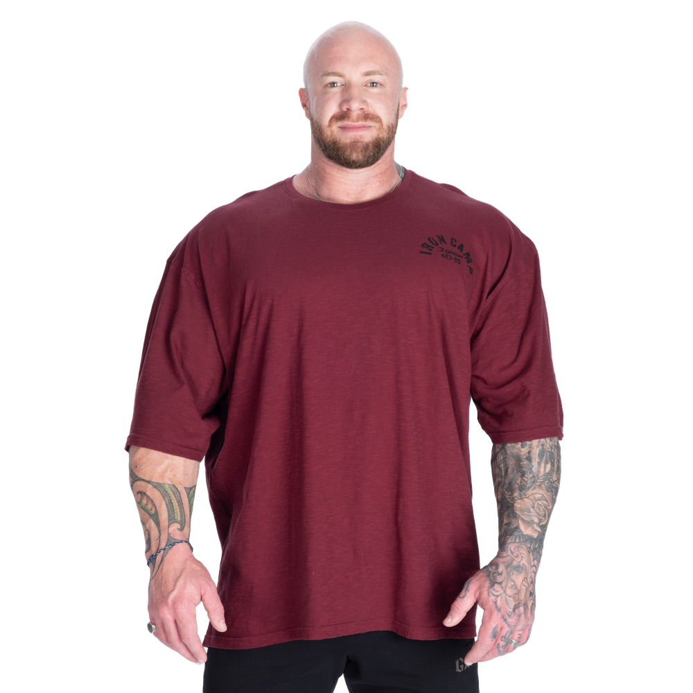 Slub Iron Tee - Washed Maroon - imagem 6