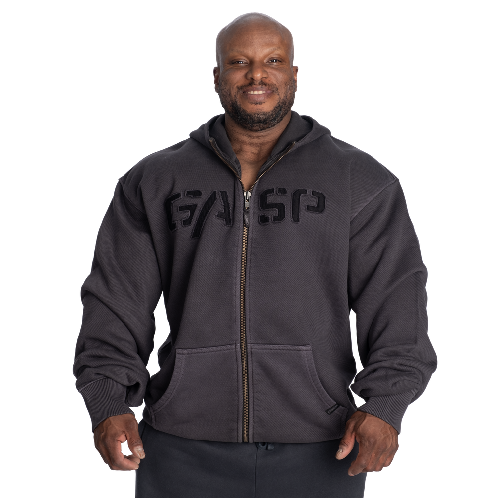 Heavy Classic Hoodie - Washed Black - imagem 1