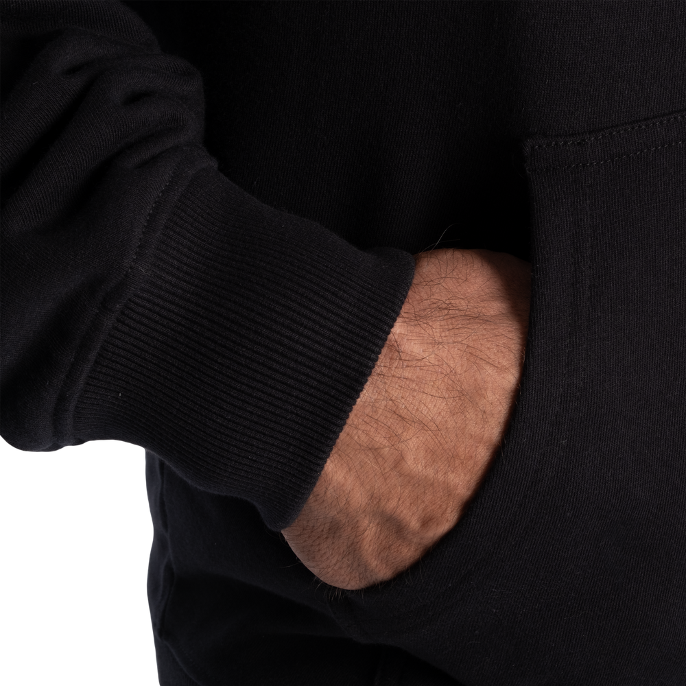 GASP Classic Zip Hoodie - Black/White - imagem 4