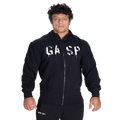 GASP Classic Zip Hoodie - Black/White - imagem 1