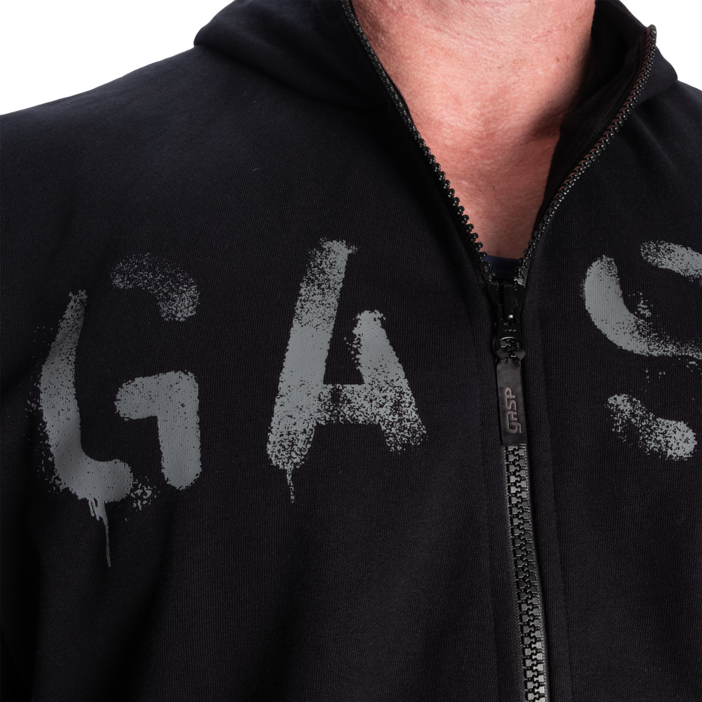 GASP Classic Zip Hoodie - Black - imagem 4