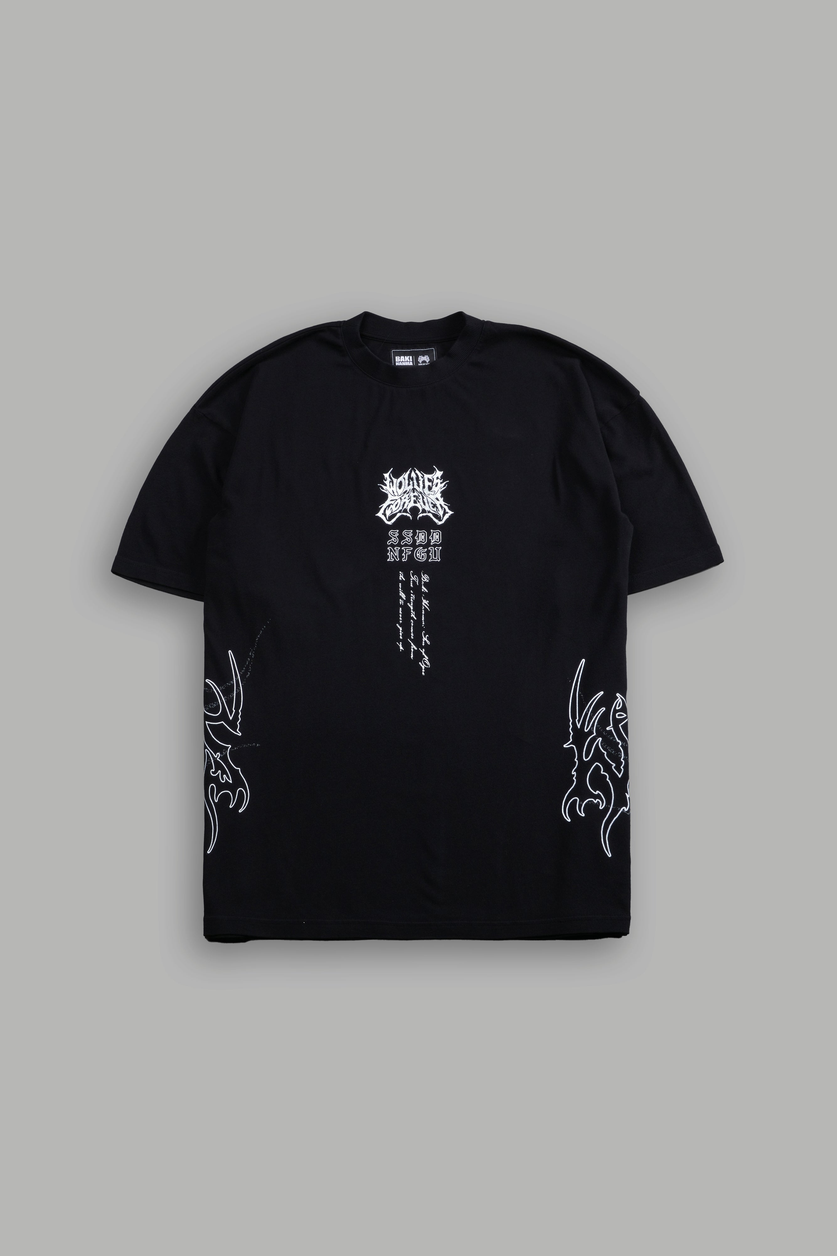 Baki Son of Ogre "Side-By-Side" Tee Box Set in Black — imagem 17