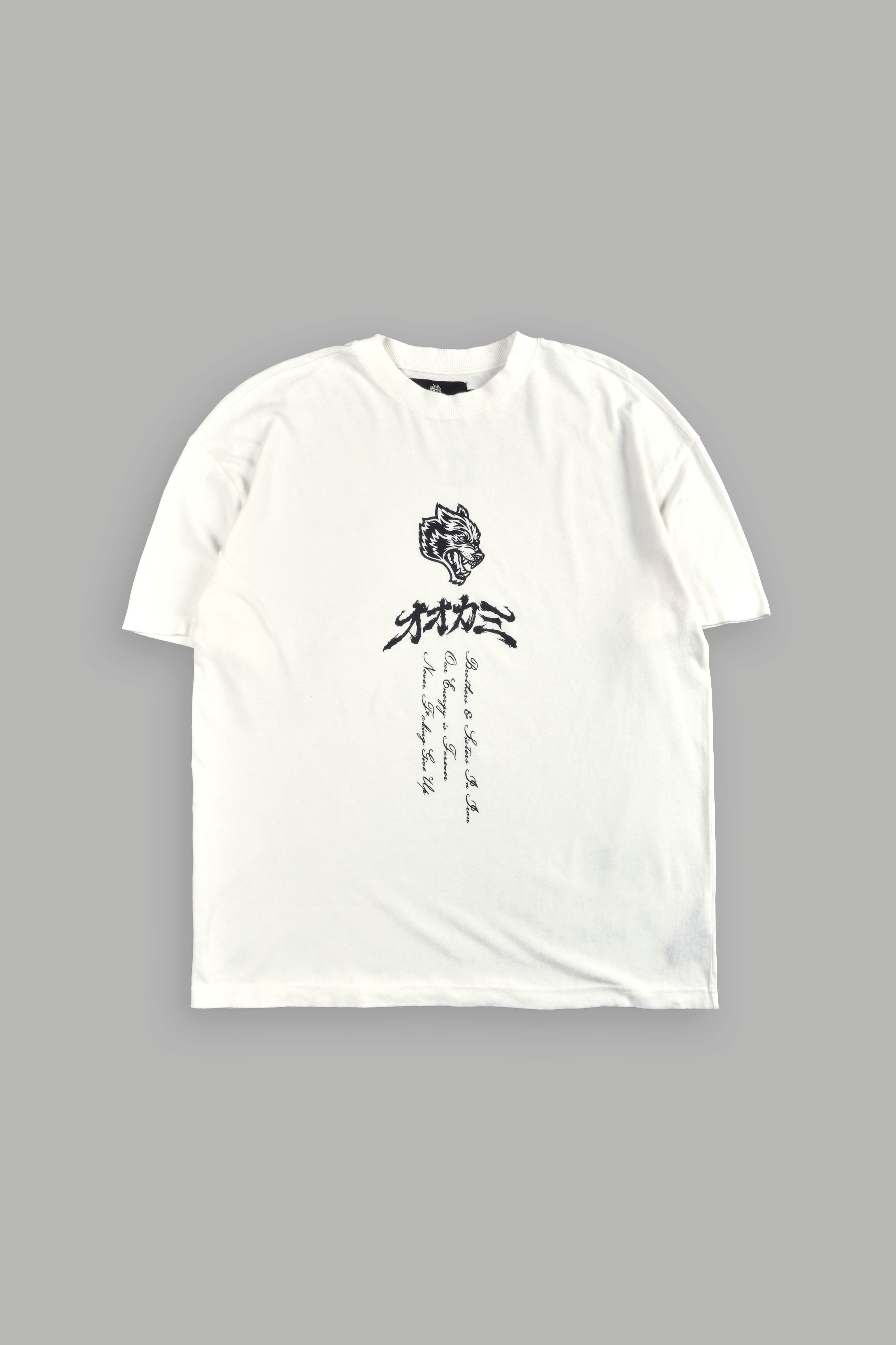 Darc Yokai Premium Oversized Tee in Cream — imagem 3