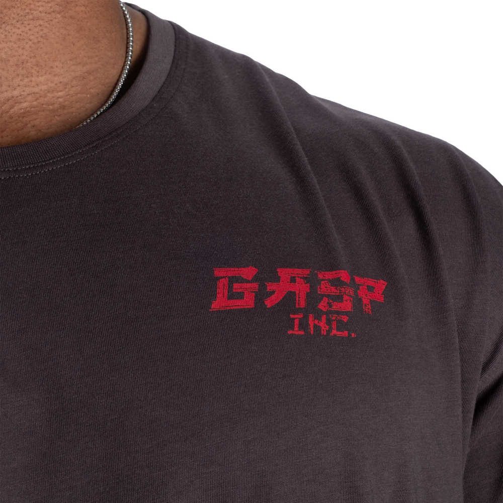 Nahma Standard Tee - Iron/Red - imagem 4