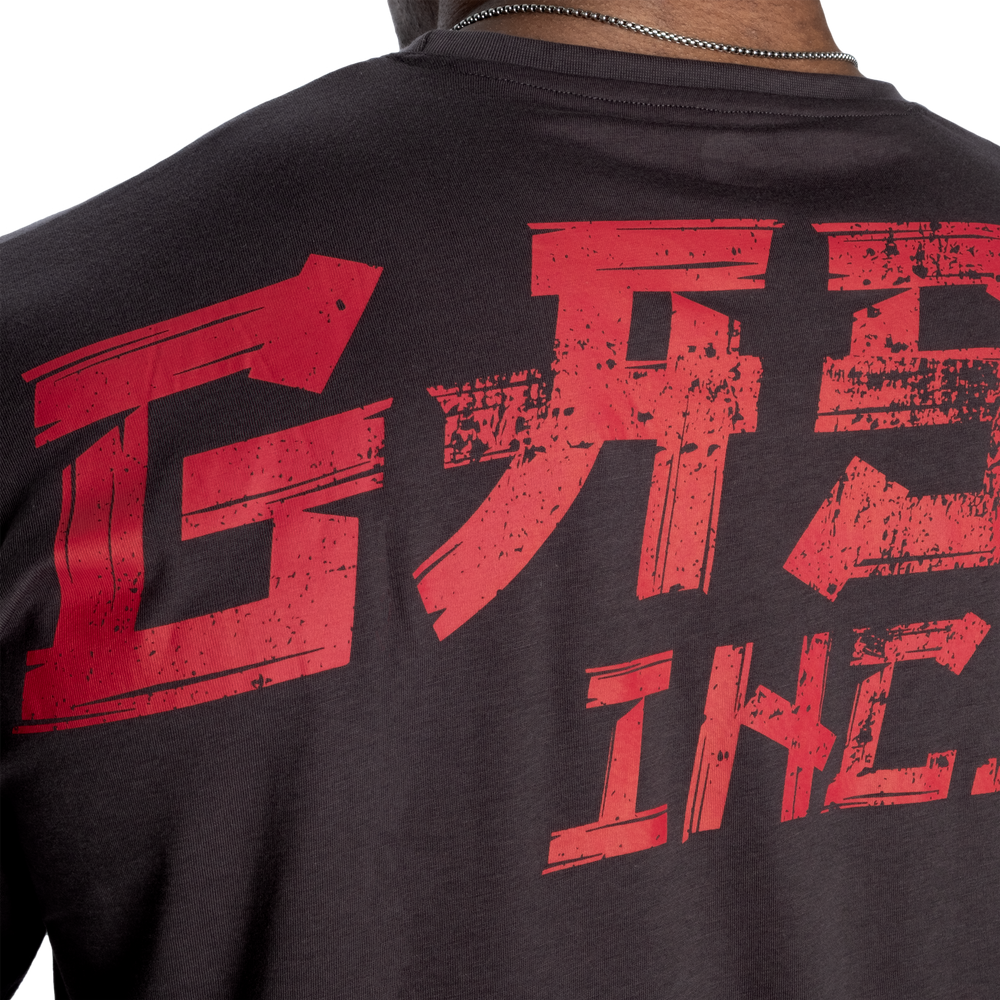 Nahma Standard Tee - Iron/Red - imagem 5
