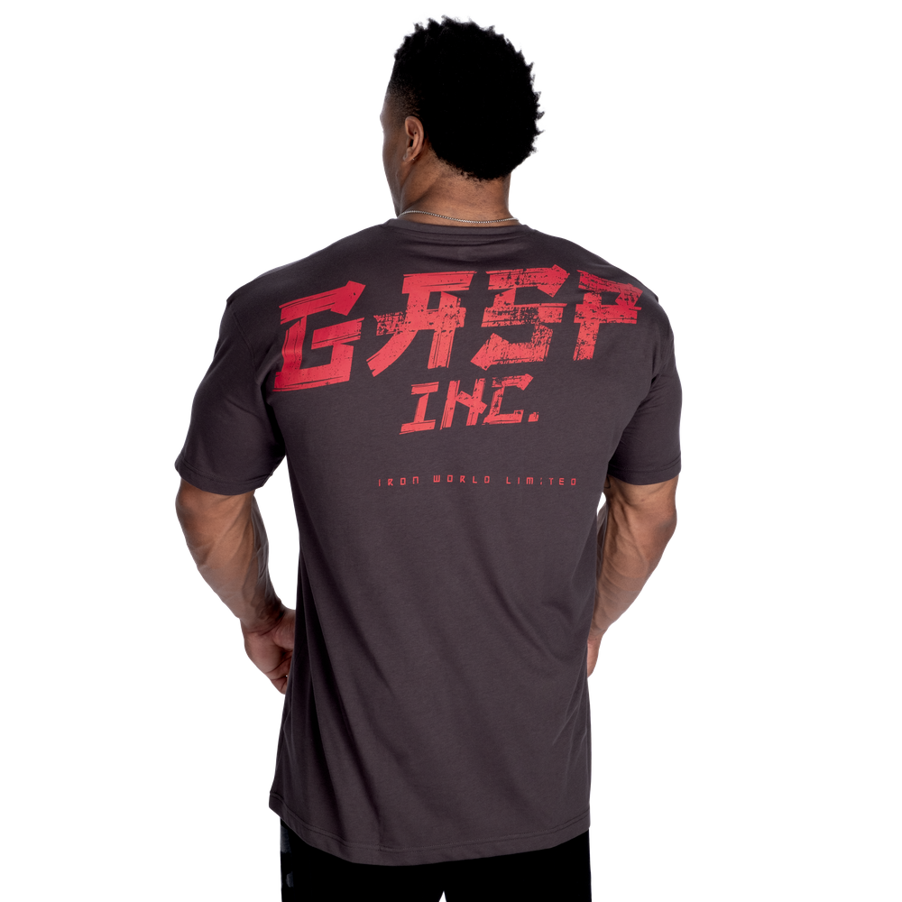 Nahma Standard Tee - Iron/Red - imagem 1