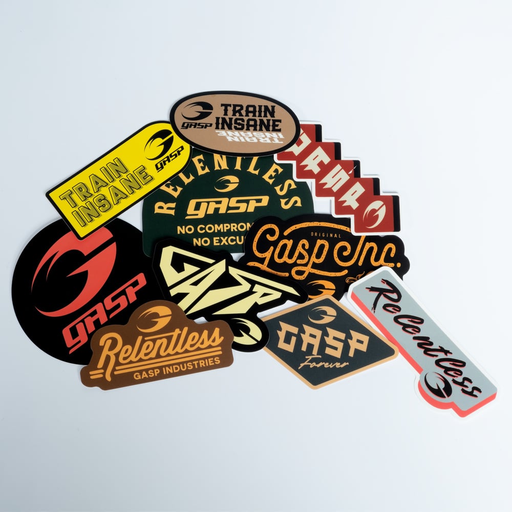 Gasp Stickers 10p - Multi Combo - imagem 3