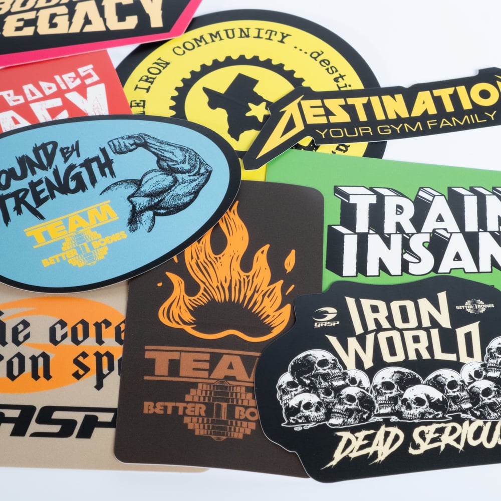Iron World Stickers 10p — imagem 3