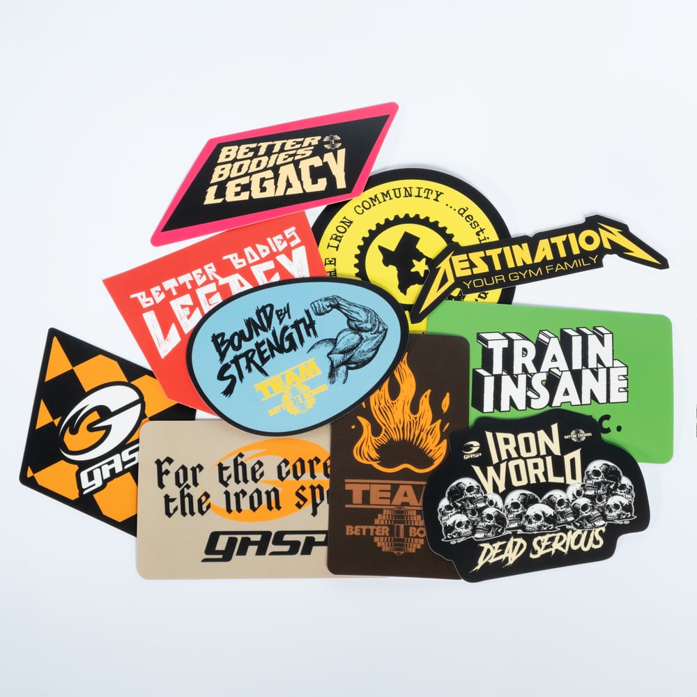 Iron World Stickers 10p — imagem 2