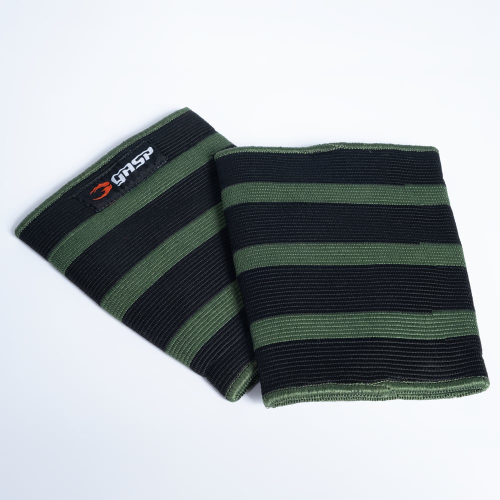 Power Elbow Sleeves - Black/Green - imagem 1