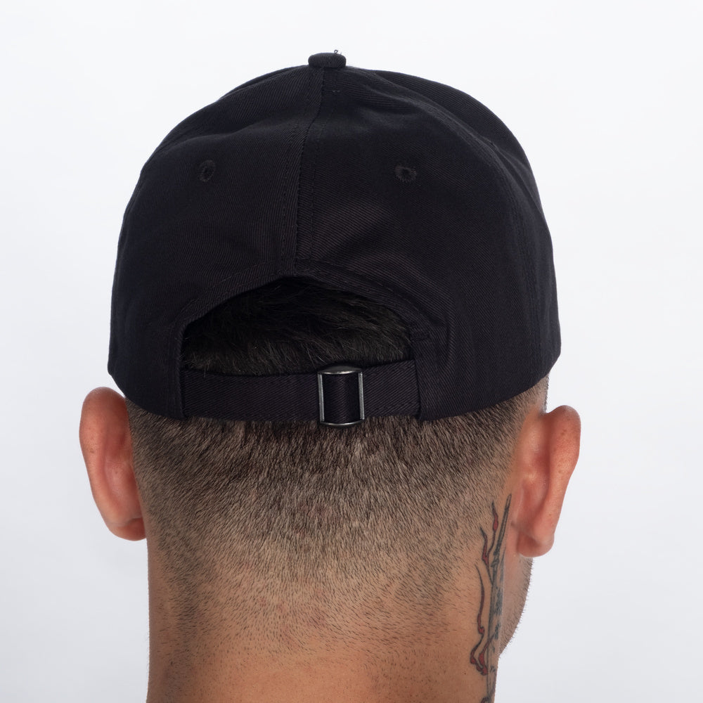 Gasp baseball cap - Black/White - imagem 3