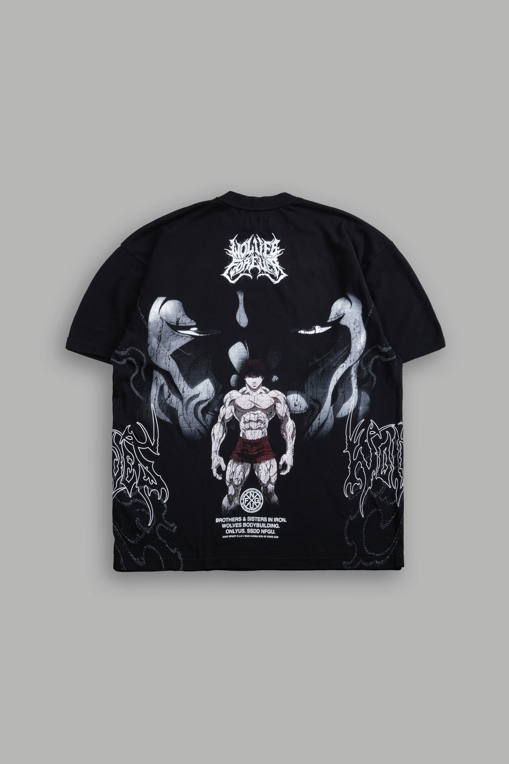 Baki Son of Ogre "Side-By-Side" Tee Box Set in Black — imagem 18