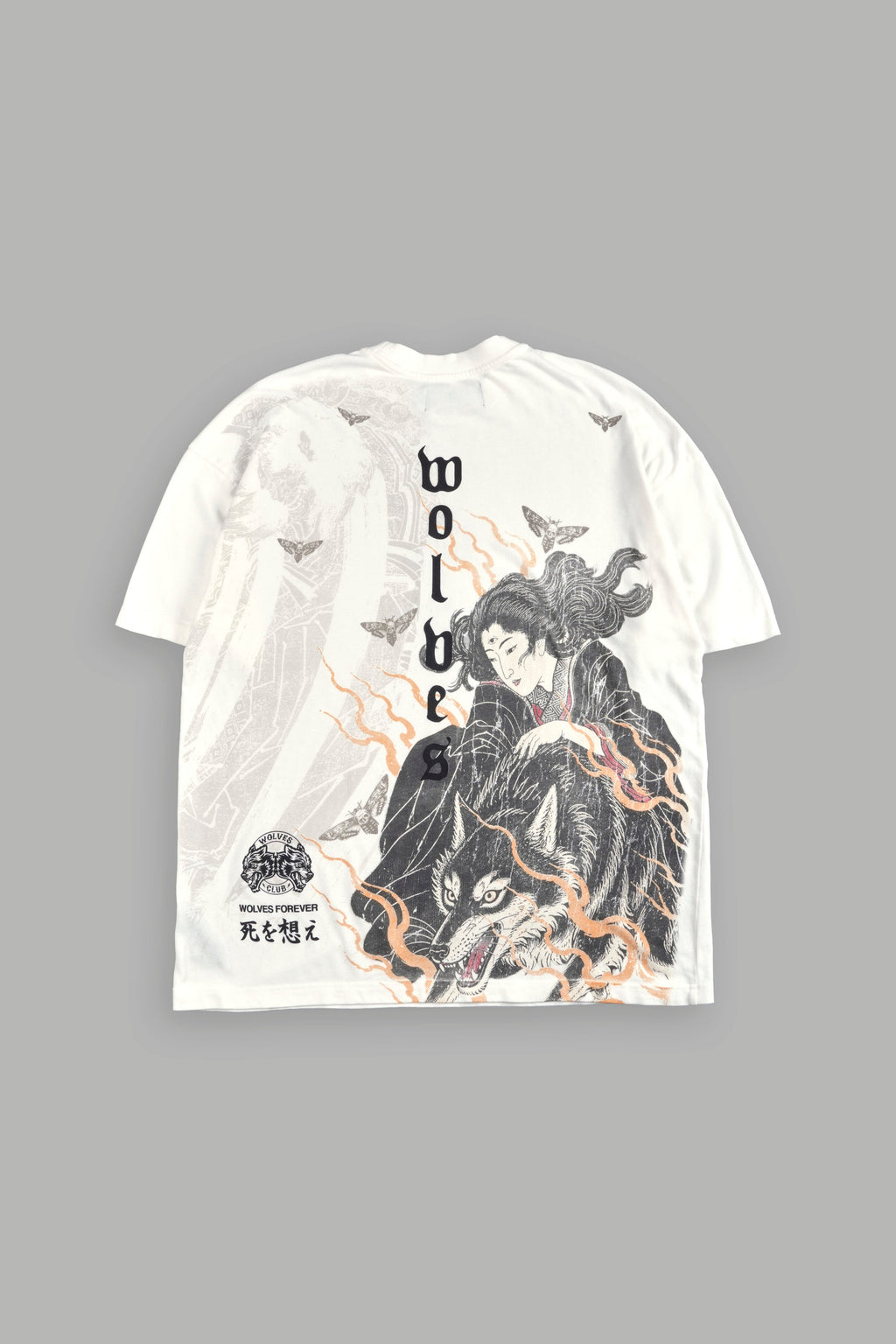 Darc Yokai Premium Oversized Tee in Cream — imagem 1