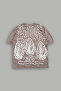 Her Prayer Premium Tee Oversized In Mojave Brown