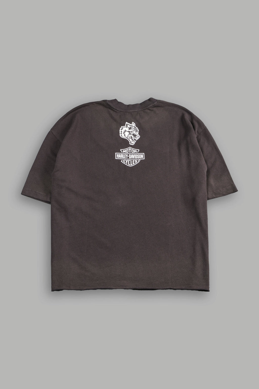 Camiseta Darc Sport   HD Eagle And Skull Premium (tom marrom escuro lavado)
